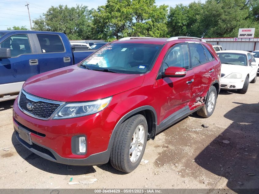 2014 KIA SORENTO LX - 5XYKT3A60EG490929