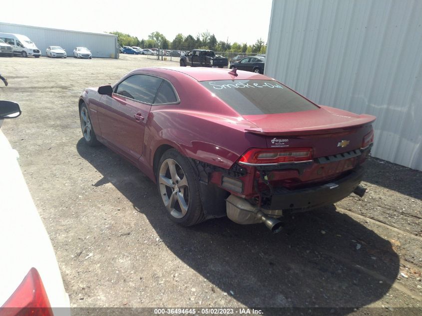 2014 CHEVROLET CAMARO LT - 2G1FB1E37E9282009