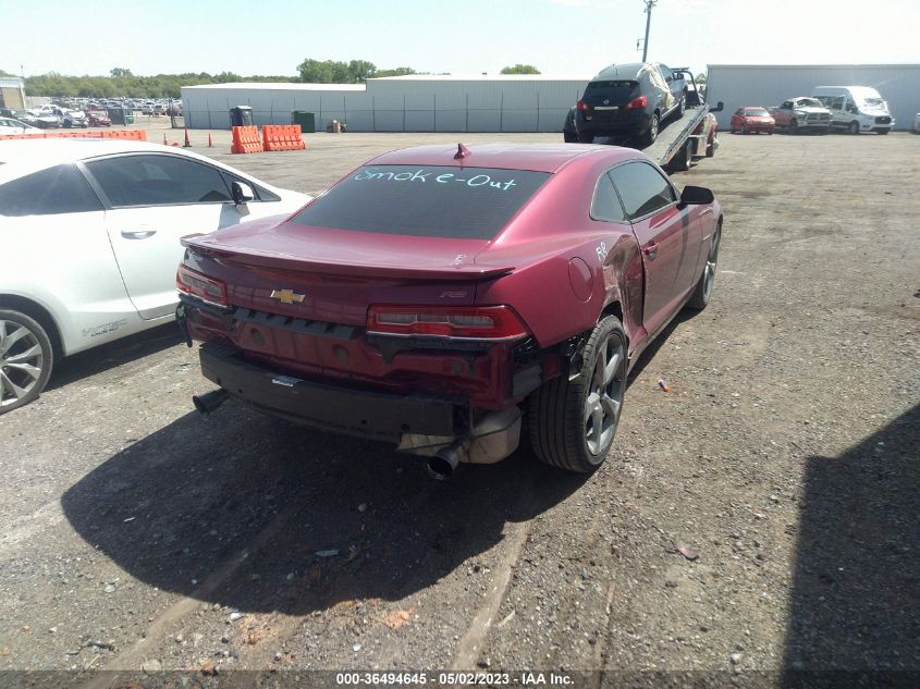 2014 CHEVROLET CAMARO LT - 2G1FB1E37E9282009