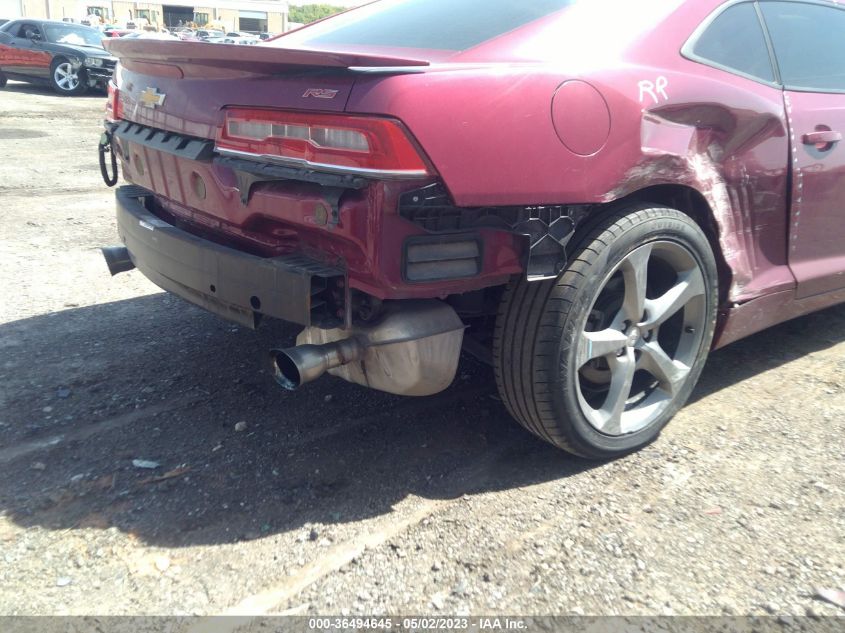 2014 CHEVROLET CAMARO LT - 2G1FB1E37E9282009