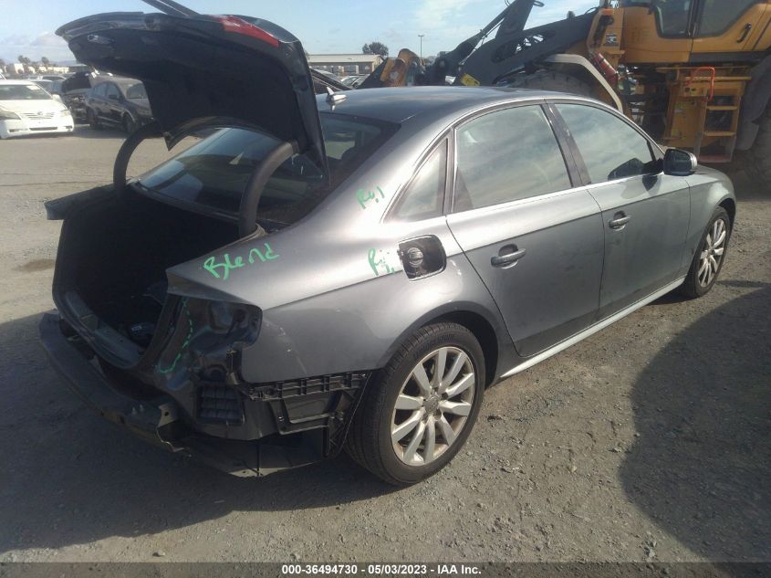 2015 AUDI A4 PREMIUM - WAUBFAFL4FN009906