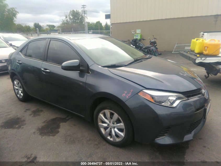 2016 TOYOTA COROLLA LE - 5YFBURHE4GP369364