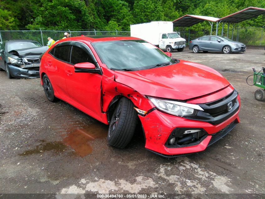 2019 HONDA CIVIC HATCHBACK EX - SHHFK7H65KU403013