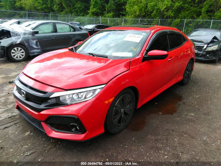 2019 HONDA CIVIC HATCHBACK EX - SHHFK7H65KU403013