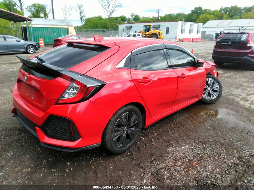 2019 HONDA CIVIC HATCHBACK EX - SHHFK7H65KU403013
