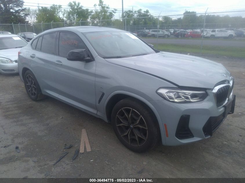 2022 BMW X4 M40I - 5UX43DT09N9H56233
