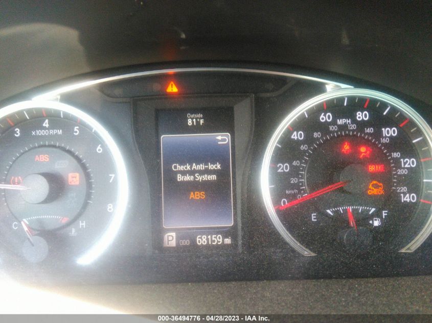 2017 TOYOTA CAMRY XLE/SE/LE/XSE - 4T1BF1FK9HU410530