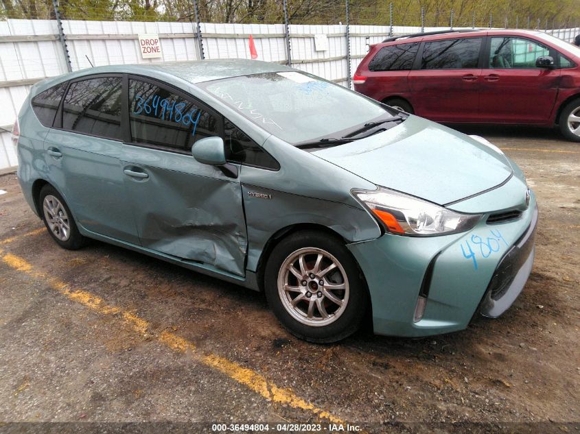 2015 TOYOTA PRIUS V TWO/FIVE/THREE/FOUR - JTDZN3EU5FJ024254