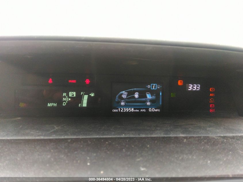 2015 TOYOTA PRIUS V TWO/FIVE/THREE/FOUR - JTDZN3EU5FJ024254