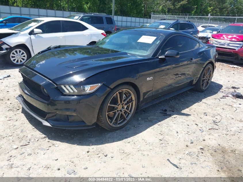 2017 FORD MUSTANG GT - 1FA6P8CF5H5255574