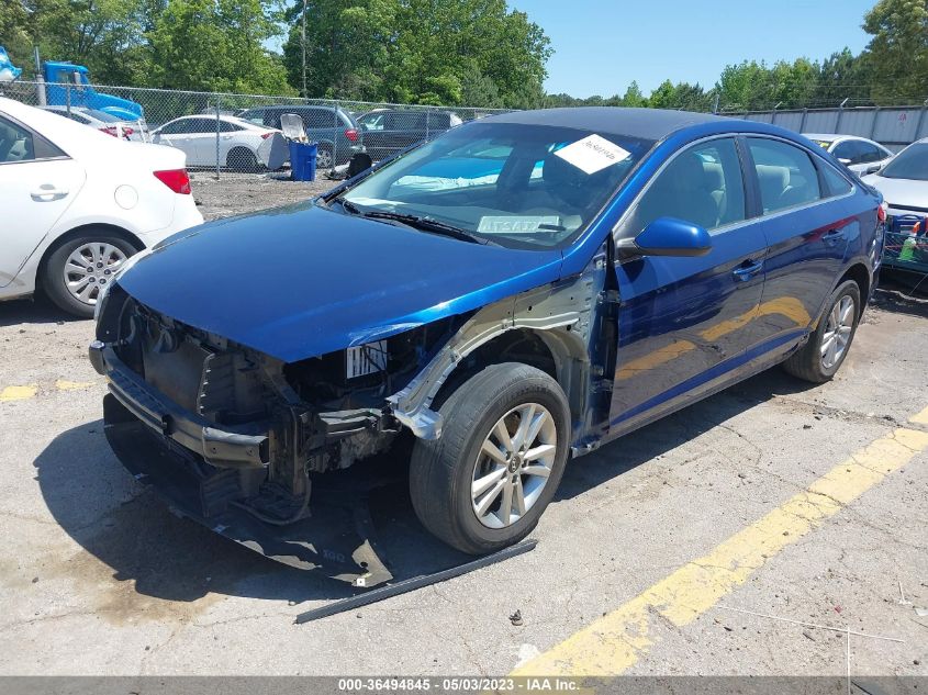 2017 HYUNDAI SONATA 2.4L - 5NPE24AF7HH575656