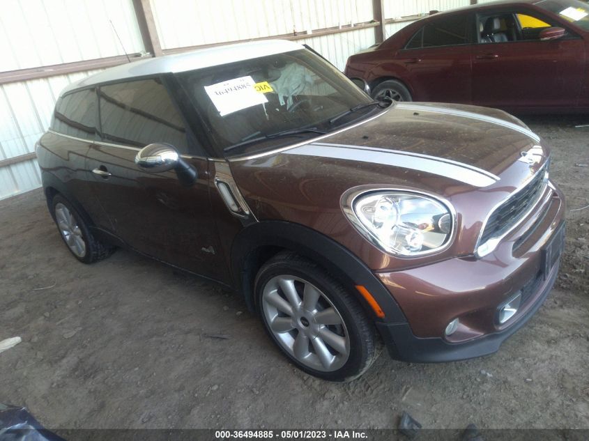 2013 MINI COOPER PACEMAN S ALL4 - WMWSS7C59DWN71649