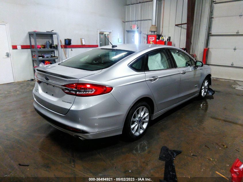 2017 FORD FUSION ENERGI TITANIUM/PLATINUM - 3FA6P0SU2HR267874