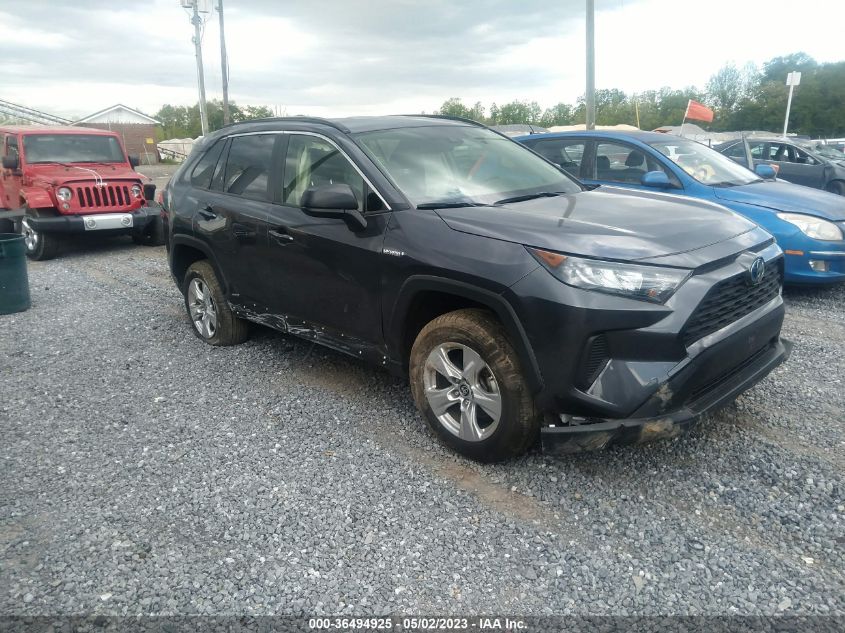 2020 TOYOTA RAV4 HYBRID LE - JTML6RFV5LD004352