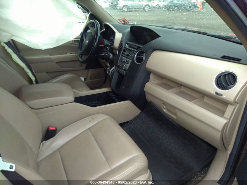 2013 HONDA PILOT EX-L - 5FNYF4H51DB073779
