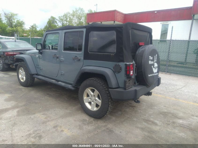 2014 JEEP WRANGLER UNLIMITED SPORT - 1C4HJWDG8EL263742
