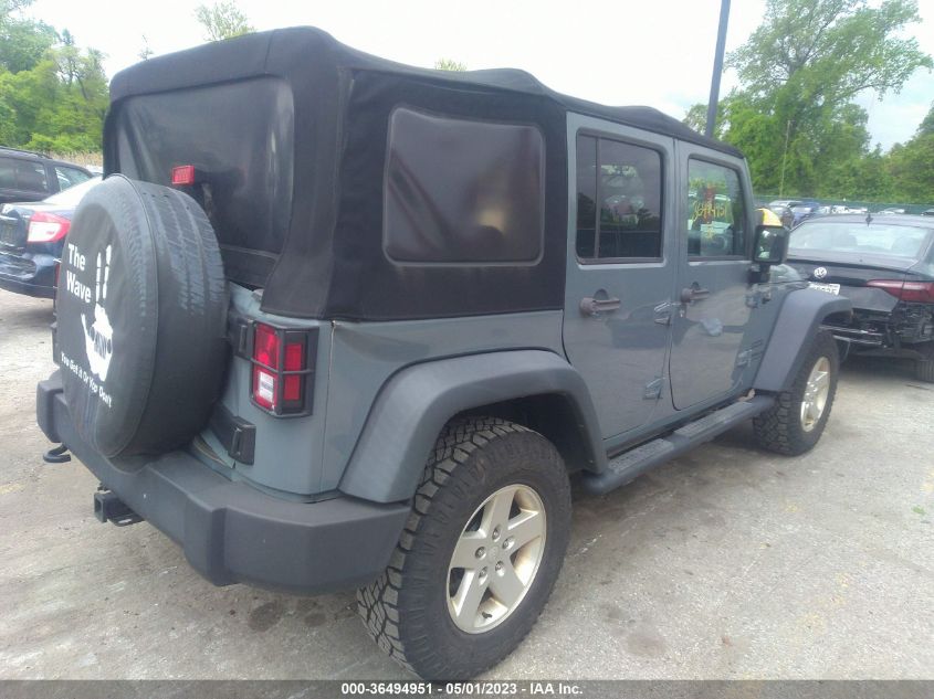 2014 JEEP WRANGLER UNLIMITED SPORT - 1C4HJWDG8EL263742