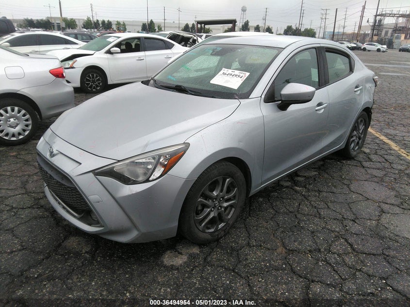 VIN 3MYDLBYV8KY525631 2019 TOYOTA YARIS SEDAN L/LE/XLE