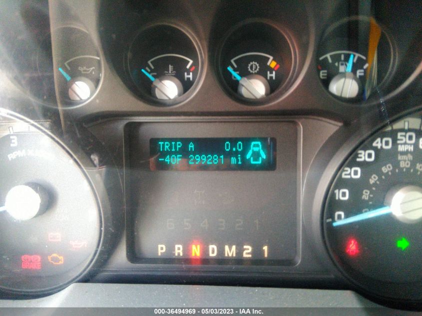 2013 FORD SUPER DUTY F-350 SRW XL/XLT 1FDBF3E62DEA13374