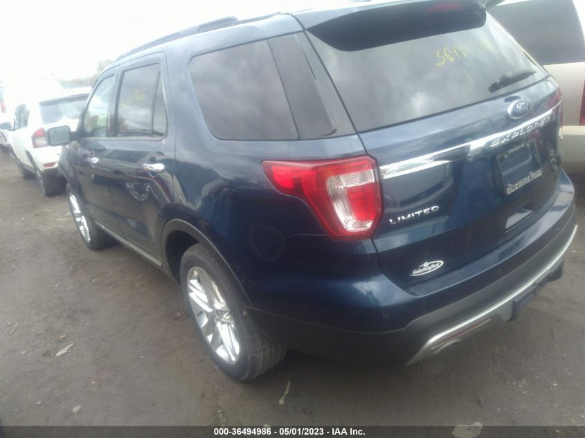 2016 FORD EXPLORER LIMITED - 1FM5K8FH8GGA75408