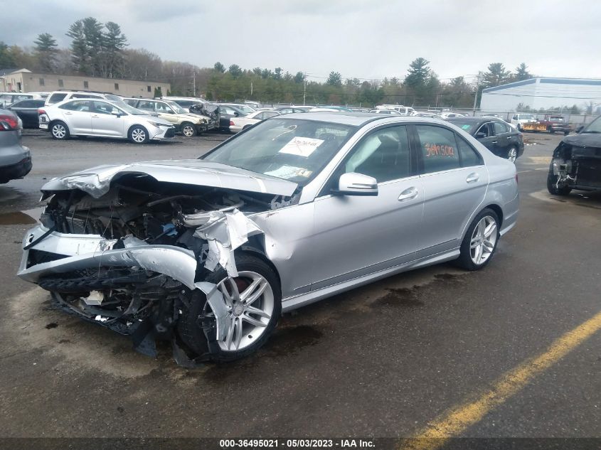 2014 MERCEDES-BENZ C 300 SPORT 4MATIC/LUXURY 4MATIC WDDGF8AB4EA894958