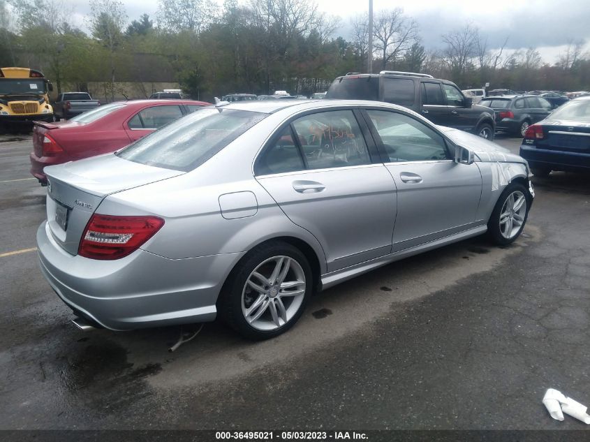 2014 MERCEDES-BENZ C 300 SPORT 4MATIC/LUXURY 4MATIC WDDGF8AB4EA894958