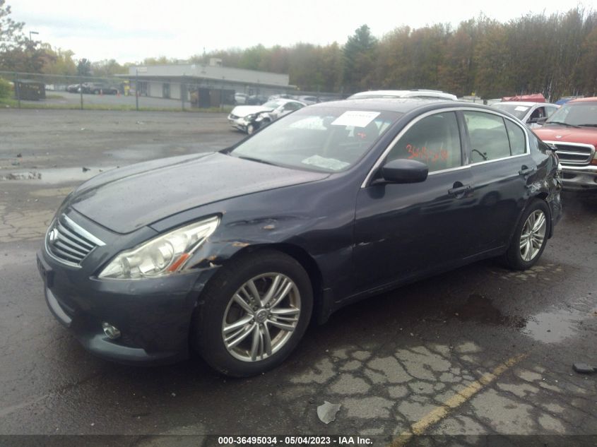 2013 INFINITI G37 SEDAN X JN1CV6AR7DM760426