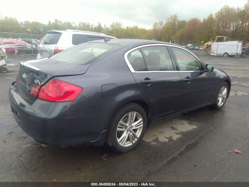 2013 INFINITI G37 SEDAN X JN1CV6AR7DM760426