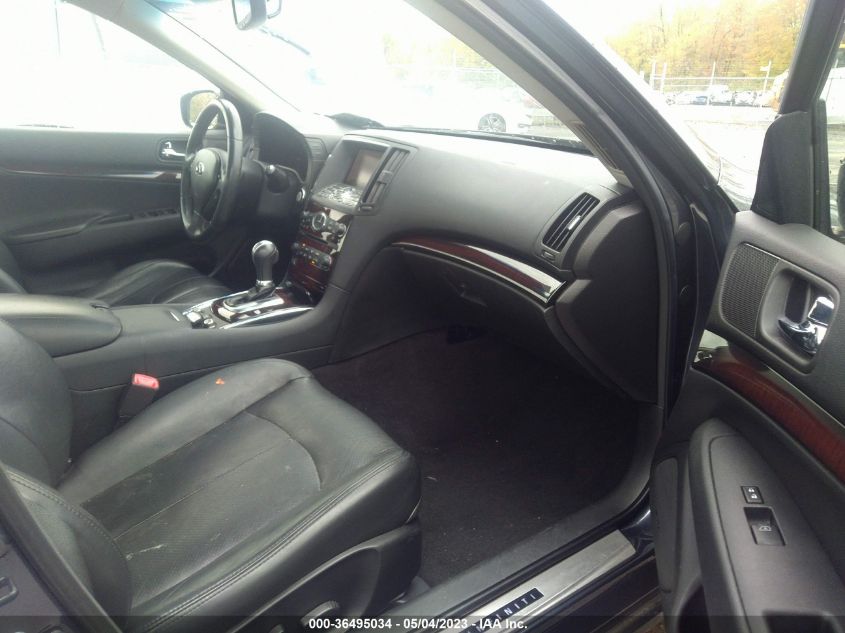 2013 INFINITI G37 SEDAN X JN1CV6AR7DM760426