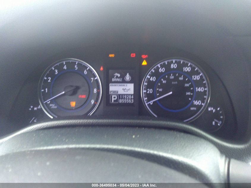 2013 INFINITI G37 SEDAN X JN1CV6AR7DM760426