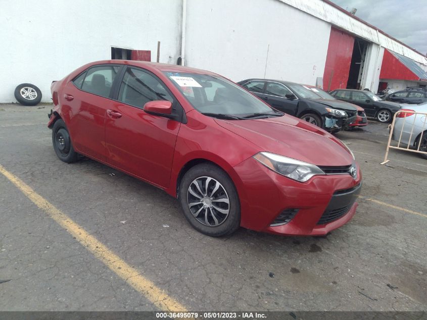 2015 TOYOTA COROLLA L/LE/S/S PLUS/LE PLUS - 5YFBURHE5FP297377