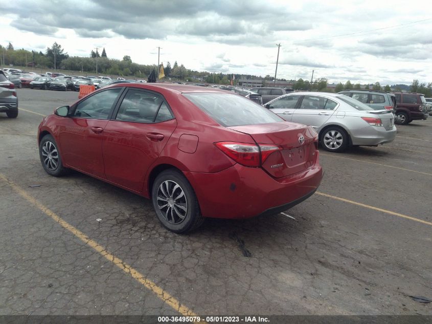 2015 TOYOTA COROLLA L/LE/S/S PLUS/LE PLUS - 5YFBURHE5FP297377