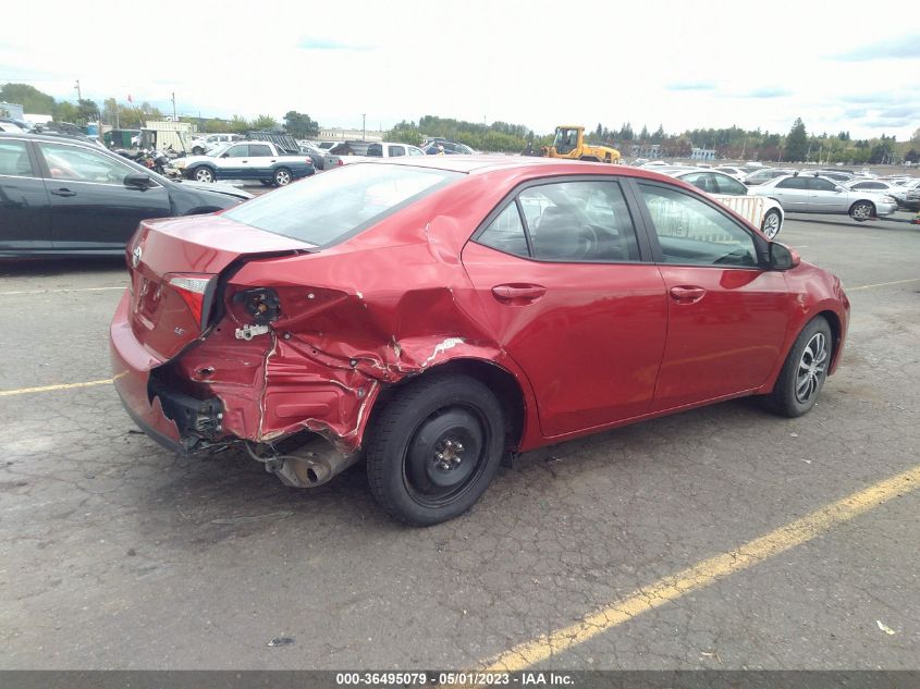 2015 TOYOTA COROLLA L/LE/S/S PLUS/LE PLUS - 5YFBURHE5FP297377
