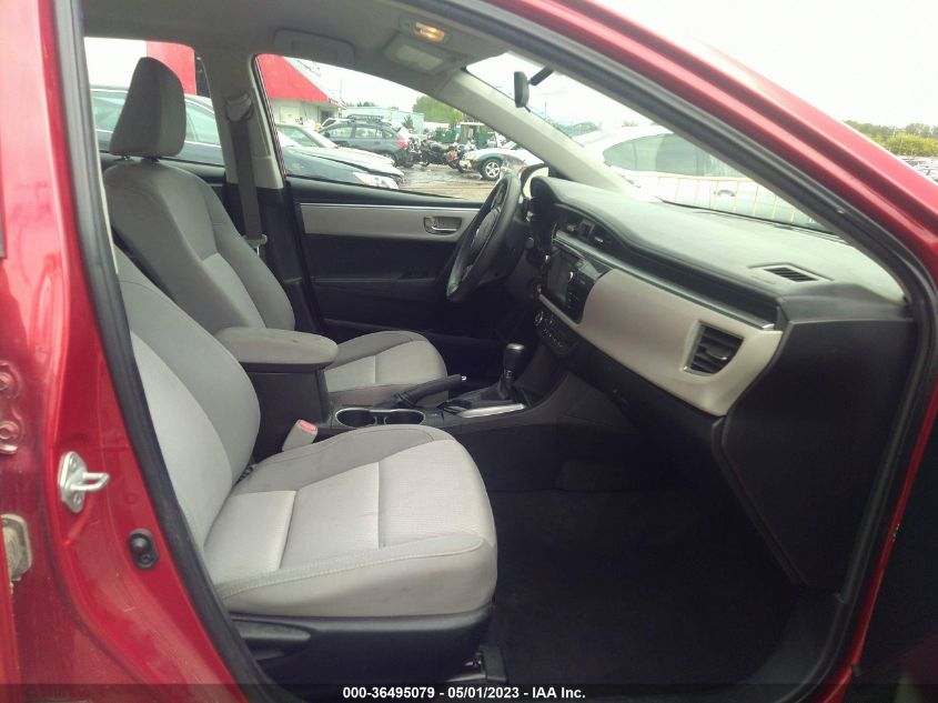 2015 TOYOTA COROLLA L/LE/S/S PLUS/LE PLUS - 5YFBURHE5FP297377
