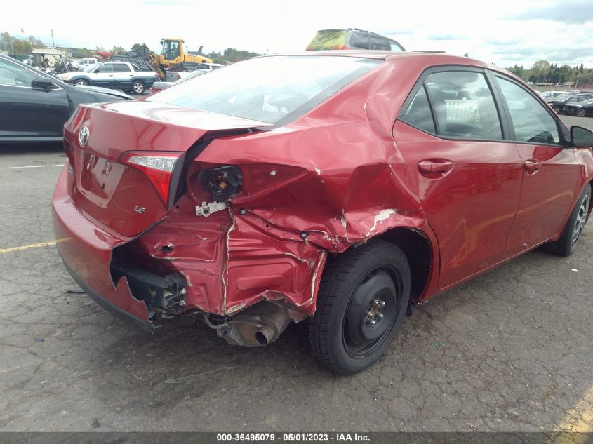 2015 TOYOTA COROLLA L/LE/S/S PLUS/LE PLUS - 5YFBURHE5FP297377