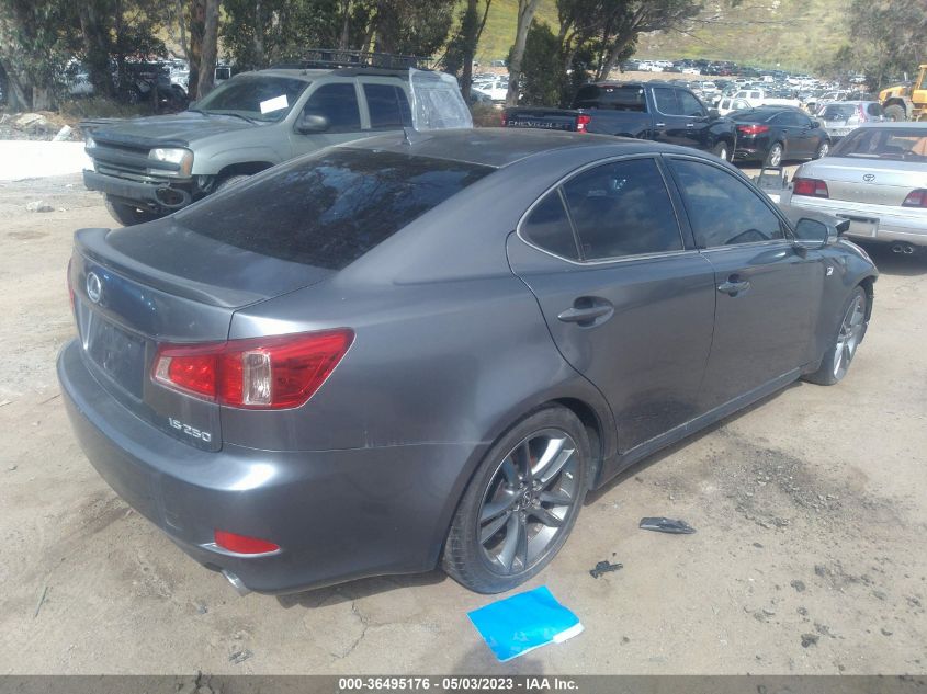 2013 LEXUS IS 250 - JTHBF5C2XD5193430