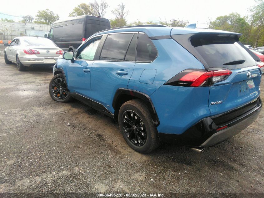 2023 TOYOTA RAV4 HYBRID SE - 4T3T6RFV6PU105649