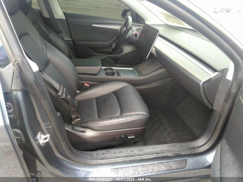 2022 TESLA MODEL 3 - 5YJ3E1EA8NF256725