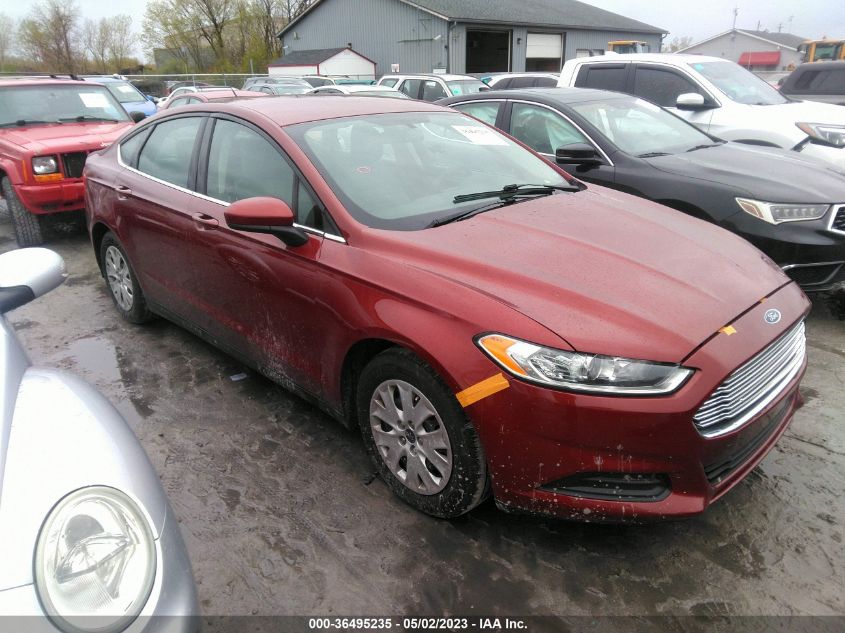 2014 FORD FUSION S - 3FA6P0G71ER253592