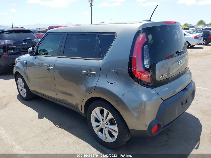 2015 KIA SOUL + - KNDJP3A53F7114537