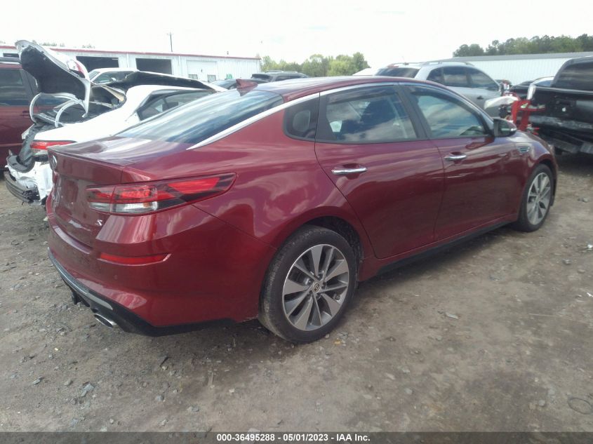 2019 KIA OPTIMA S - 5XXGT4L34KG286651