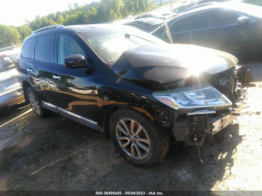 2014 NISSAN PATHFINDER SL - 5N1AR2MN2EC643432