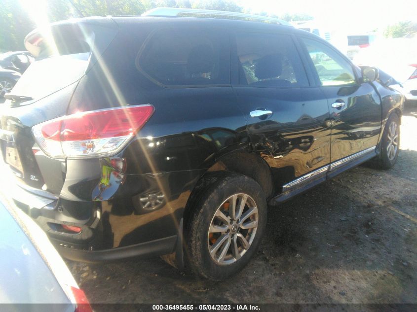 2014 NISSAN PATHFINDER SL - 5N1AR2MN2EC643432