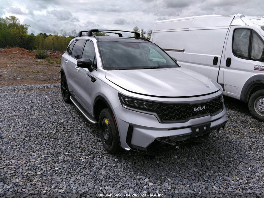 VIN 5XYRKDLF1NG143405 2022 KIA SORENTO SX