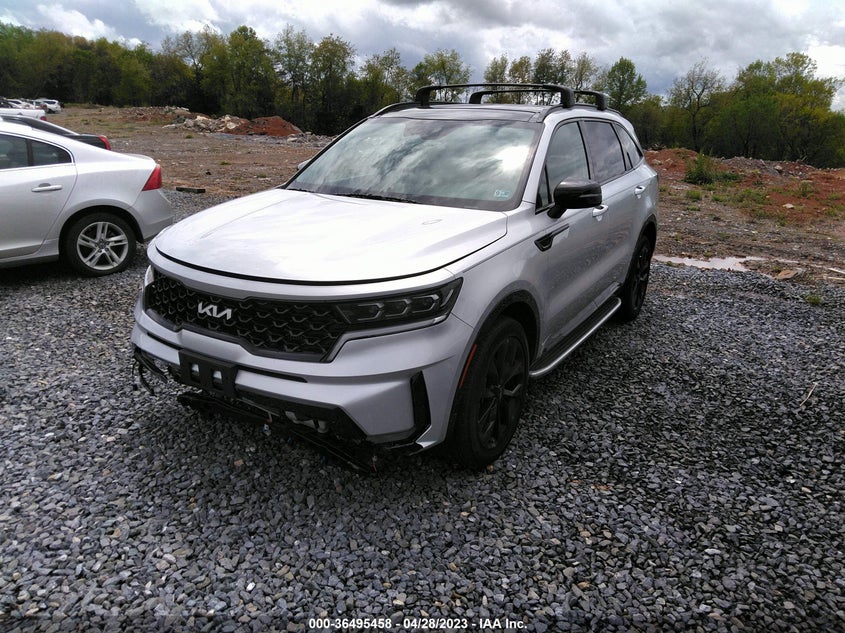 VIN 5XYRKDLF1NG143405 2022 KIA SORENTO SX