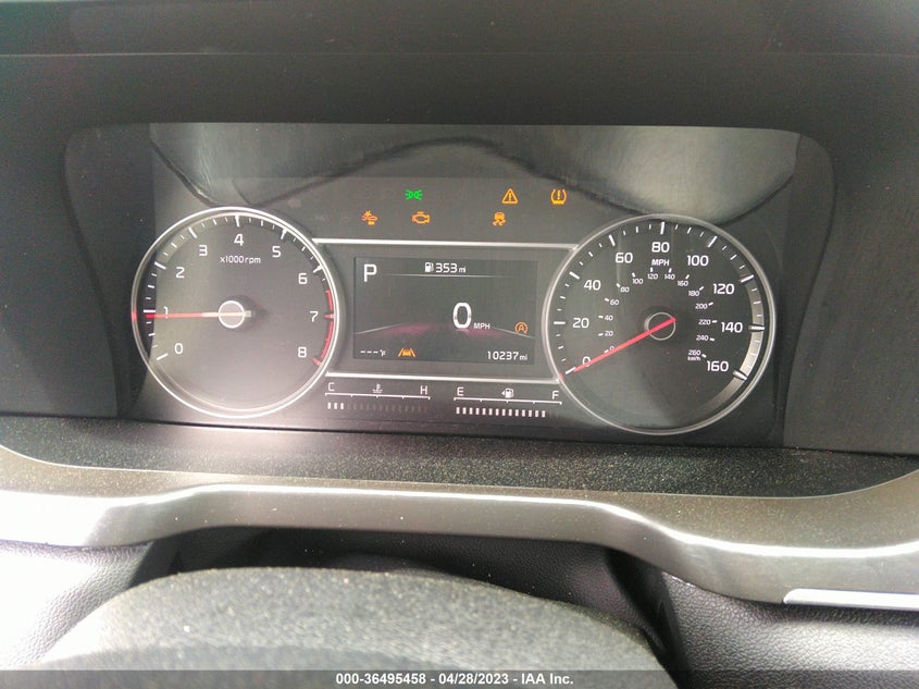 VIN 5XYRKDLF1NG143405 2022 KIA SORENTO SX
