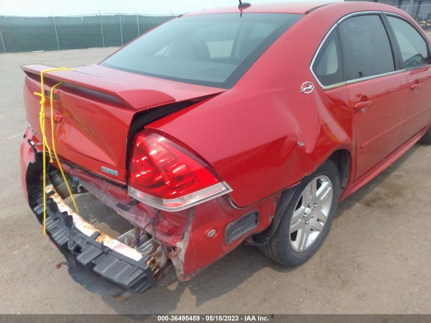 2013 CHEVROLET IMPALA LT - 2G1WG5E30D1175809