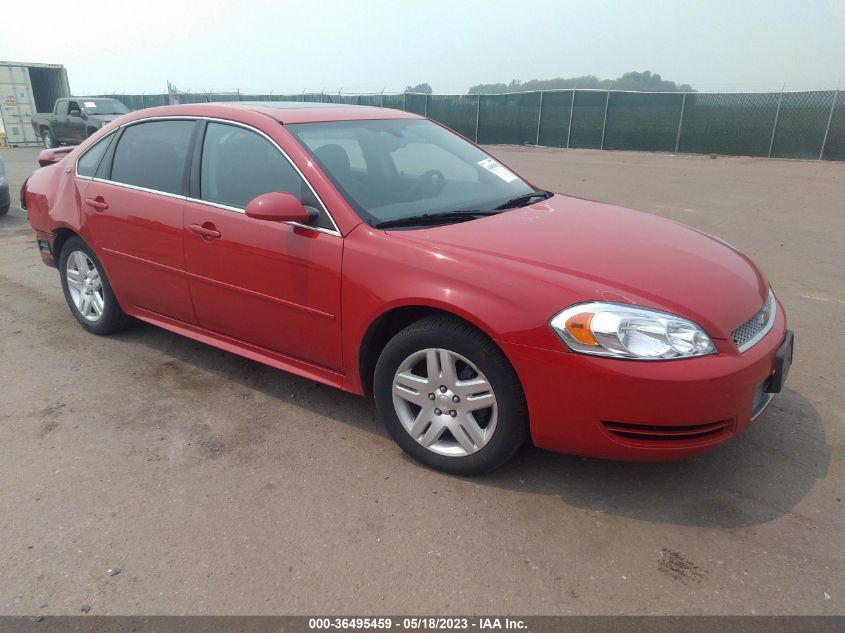 2013 CHEVROLET IMPALA LT - 2G1WG5E30D1175809