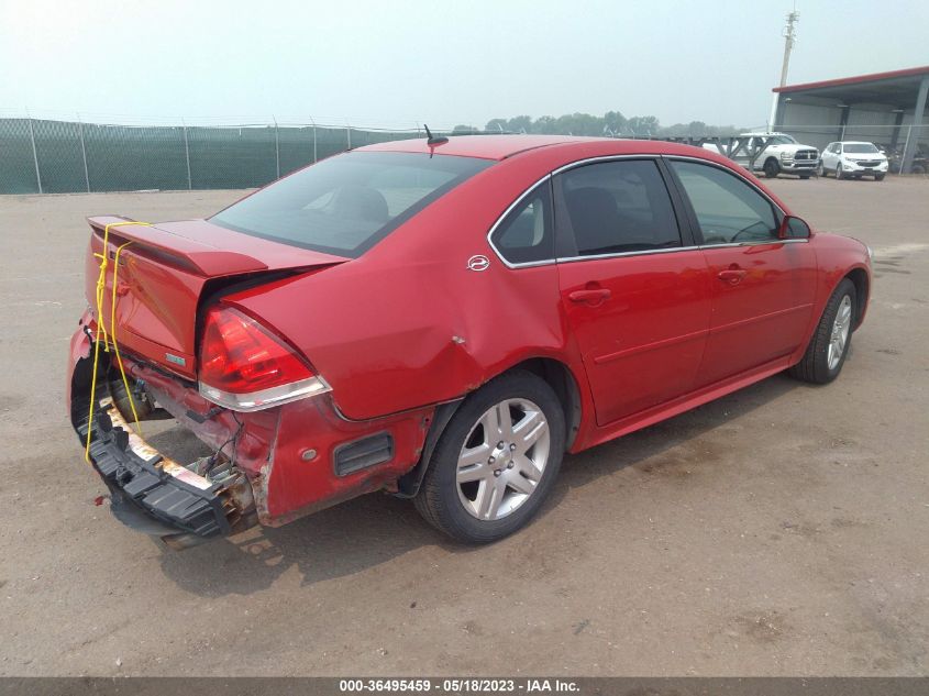 2013 CHEVROLET IMPALA LT - 2G1WG5E30D1175809