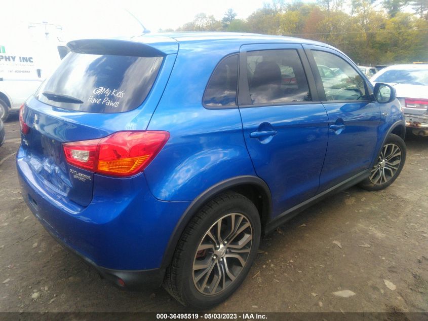 2016 MITSUBISHI OUTLANDER SPORT 2.0 ES - JA4AP3AU1GZ056337